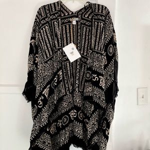 World Market Prayer Shawl Kimono